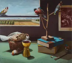 Jan Dörre, Zweifel, 2010, Öl und Eitempera auf Leinwand