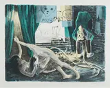 Tilo Baumgartel, "Mousette", 2013, Farblithografie auf Bütten