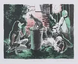 Tilo Baumgartel, "Opposite Day 2", 2013, Farblithografie auf leichtem Karton
