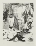 Tilo Baumgartel, "Outbreak", 2013, Lithographie auf Bütten
