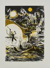 Brod by Tilo Baumgartel, 2016, Lithographie auf Velin, sold Aug 2020