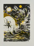 Tilo Baumgartel, Brod, 2016, Lithographie auf Velin