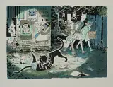 Tilo Baumgartel, Ohne Titel, 2016, Lithografie auf Velin