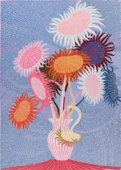 Paule Hammer, "Wozu ist die Kunst da - und wie soll sie wirken?", 2015, Acryl auf Leinwand