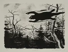 "Gaipan" by Tilo Baumgartel, 2012, Lithographie auf Bütten, sold Mar 2021