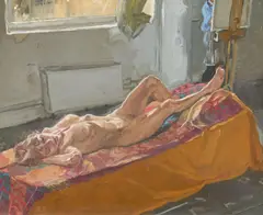 James Lloyd, "Life Room", 2014, Acryl auf Leinwand