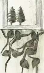 Rosa Loy, "Gute Luft II", 1996, Lichtdruck auf leichtem Karton