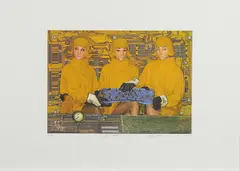 Olaf Martens, "Spilt Milk", 2015, Farbfotogravure auf Zerkall Bütten