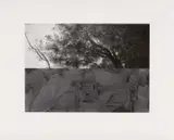 Lada Nakonechna, Constructing the new landscape 4, 2012, Bleistift auf Inkjet-Print