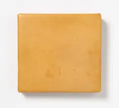 Jirka Pfahl, "Punch!", 2010, Leder und Filz auf Holz montiert