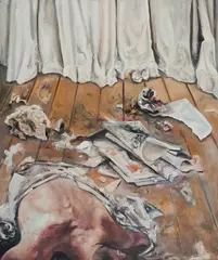 Beza, "Torso", 2007, Öl auf Leinwand