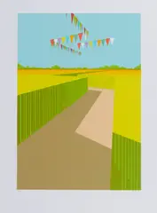 Raps by David Schnell, 2002, Farbserigrafie auf leichtem Karton, sold Sep 2019