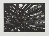 David Schnell, Ohne Titel, 2007, Linolschnitt auf Velin