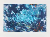 David Schnell, Campo, 2014, Farblithografie auf Büttenpapier