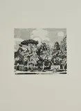 Matthias Weischer, Ohne Titel, 2007, Radierung auf Bütten