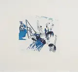 Norbert Tadeusz, Untitled, 1999, Farbradierung auf Bütten