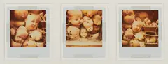 M. Kardinal, "Il diario de una bambola" (Polaroid-Triptychon und Kurzfilm), 2012, Polaroid bzw. DVD