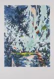 David Schnell, Schnitt, 2011, Farblithografie auf Velin
