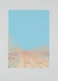 David Schnell, Baumschule, 2003, Farbserigrafie auf Fabriano (Wasserzeichen)