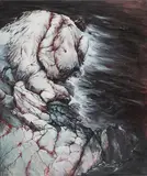 Kathrin Thiele, Draußen vor der Tür, 2010, Acryl auf Leinwand