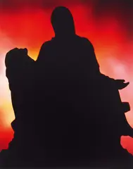 Holy Works - Pieta by Andres Serrano, C-Print auf Papier (2012), sold May 2019