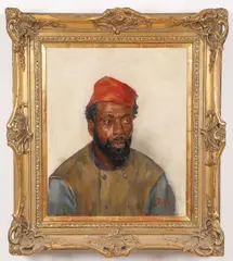 Continental School, Presumably a Portrait of Former Slave Pierre Louis Alexandre, Oil on canvas