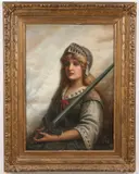 A.D.M. (Astley David Middleton) Cooper, Joan of Arc, Oil on canvas