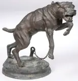 Charles Valton, Chained Mastiff