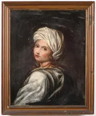 Guido Reni, Portrait of Beatrice Cenci, Oil on canvas