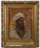 Anne-Louis Girodet, The Moor, Oil on artist board
