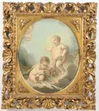François Boucher, The Infant Jesus Blessing St. John, Oil on canvas