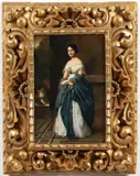 Federico de Madrazo y Kuntz, Portrait of Leocadia Zamora y Quesada, Oil on canvas