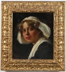 Betty Heldrich, Hollanderin, Oil on canvas
