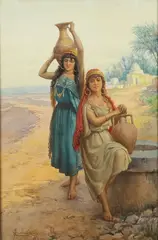 Carlo Ferranti, Water Carries, Watercolor