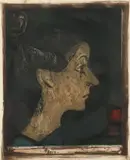 Mauricio Lasansky, My Wife, Intaglio aquatint on paper