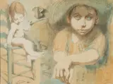 Conger Metcalf, Study of Alessandro and Pino
