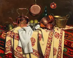 Gregory Stewart Hull, Untitled Still Life, Oil on canvas