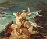 Hilde B. Kayn, Marooned, Oil on Masonite