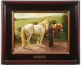 Katherine Landikusic, The Irish Scene, Oil on artist board