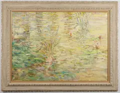 Louis Fabien, Reflets En Plein Soleil, Oil on canvas