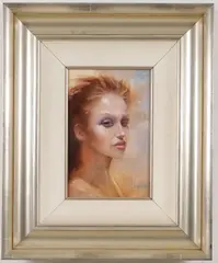 Dario Campanile, Sandrina, Oil on canvas