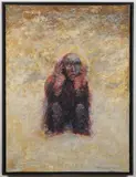 Gérard Eppelé, Melancholia IV, Oil on canvas