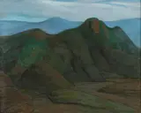 Francis Drexel Smith, Green Mountain, Oil on canvas