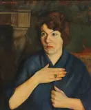 Cornelis van Stavern, Portrait of Vera Verklempt, Oil on canvas