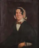 English School, Portrait of a Seated Woman, Oil on canvas