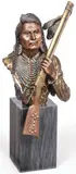 Christopher A. Pardell, No More, Forever, Cold painted bronze
