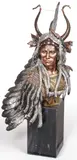 Christopher A. Pardell, Esteemed Warrior, Cold painted bronze
