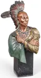 Christopher A. Pardell, "Enduring", Cold painted bronze