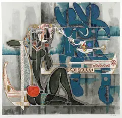 Heart & Soul by Lu Hong, Serigraph, offered Dec 2025