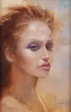 Dario Campanile, Sandrina, Oil on canvas